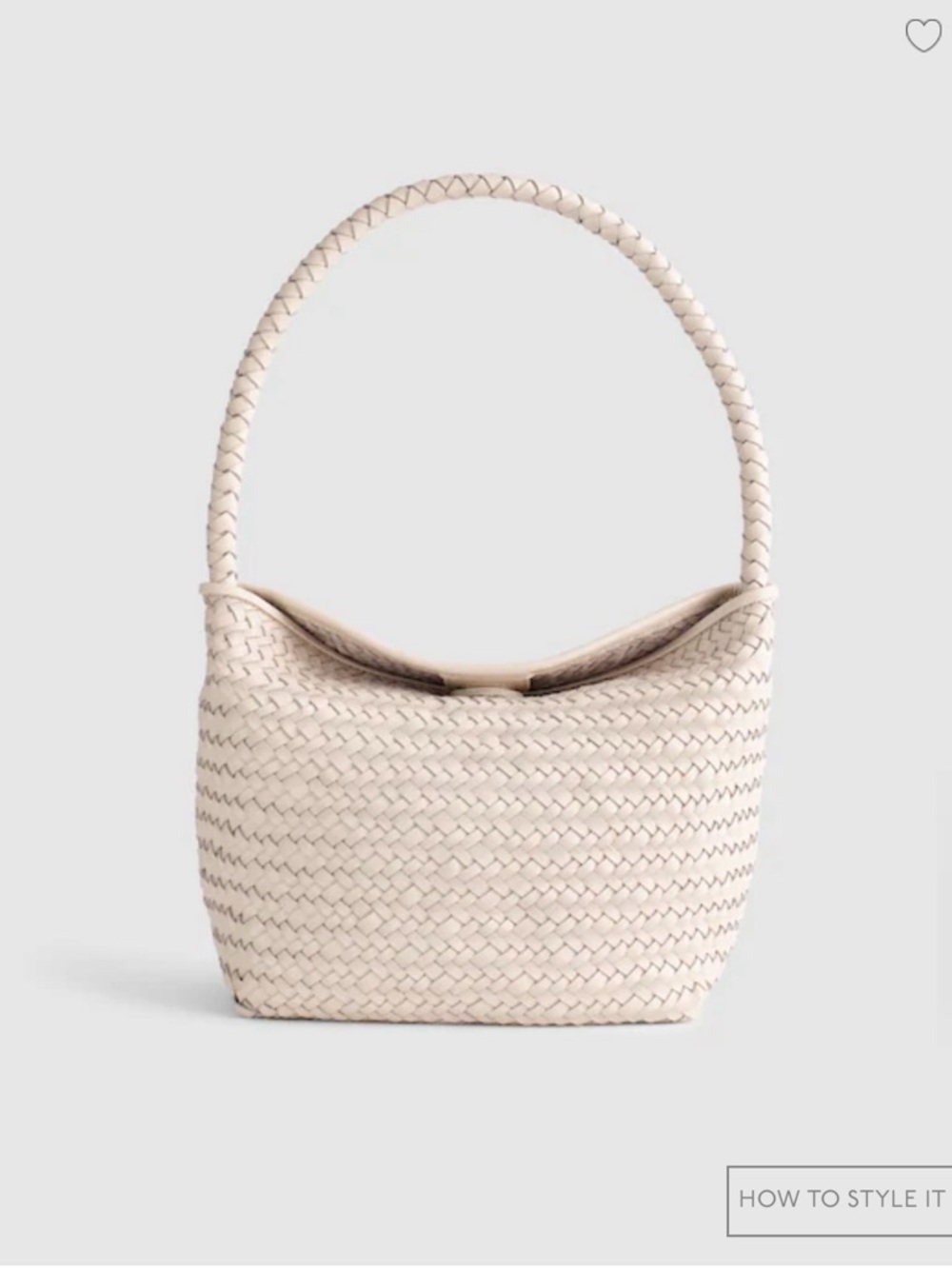 NWT Madewell The Signature Woven Shoulder Bag